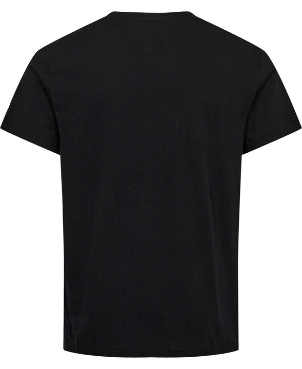 Cotton Jersey Crewneck Sleep Tee