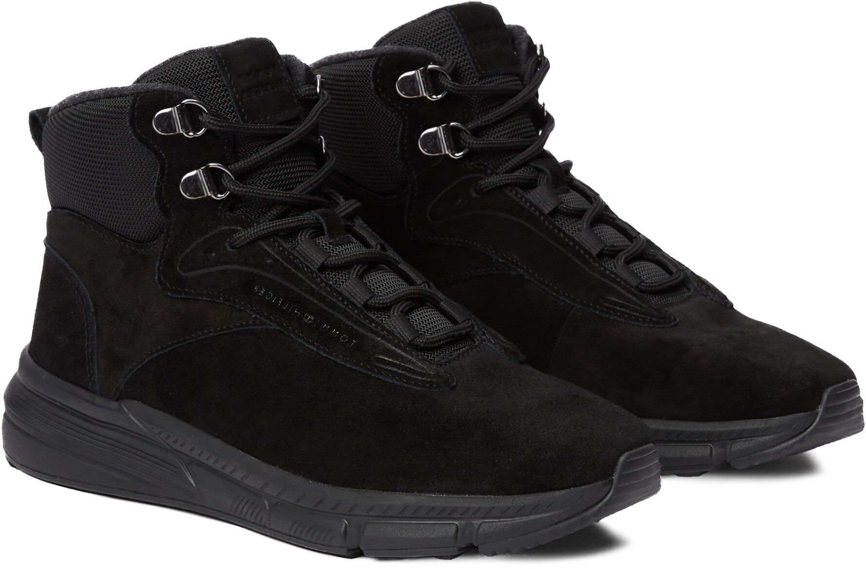 Suede Warm Lining Hybrid Chukka Boots