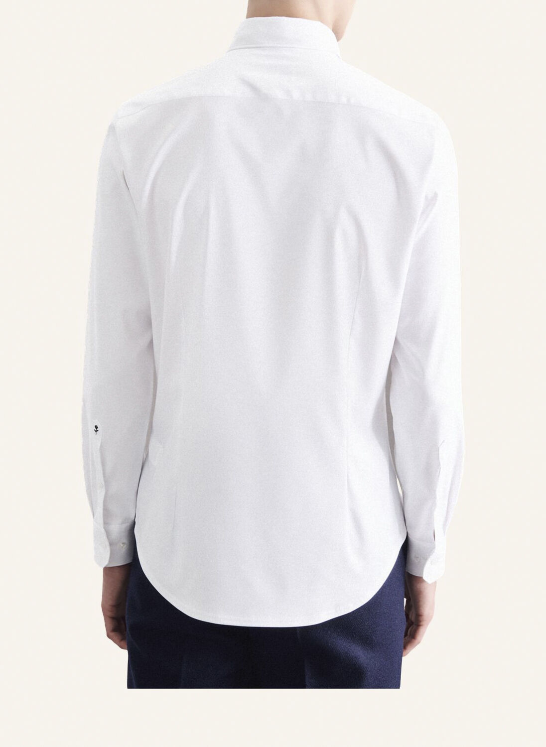 Performance shirt Slim Long sleeve Kent-Collar Uni