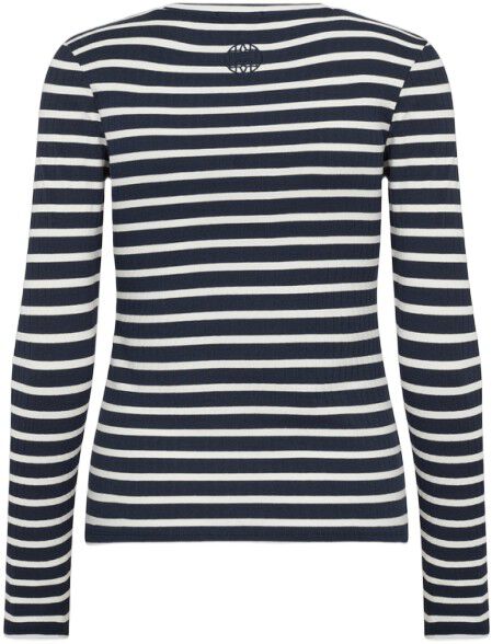 LR-NEDDIE 2 T-shirt M&oslash;rk bl&aring;