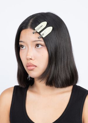 No Crease Flower Crystal Clips // 2