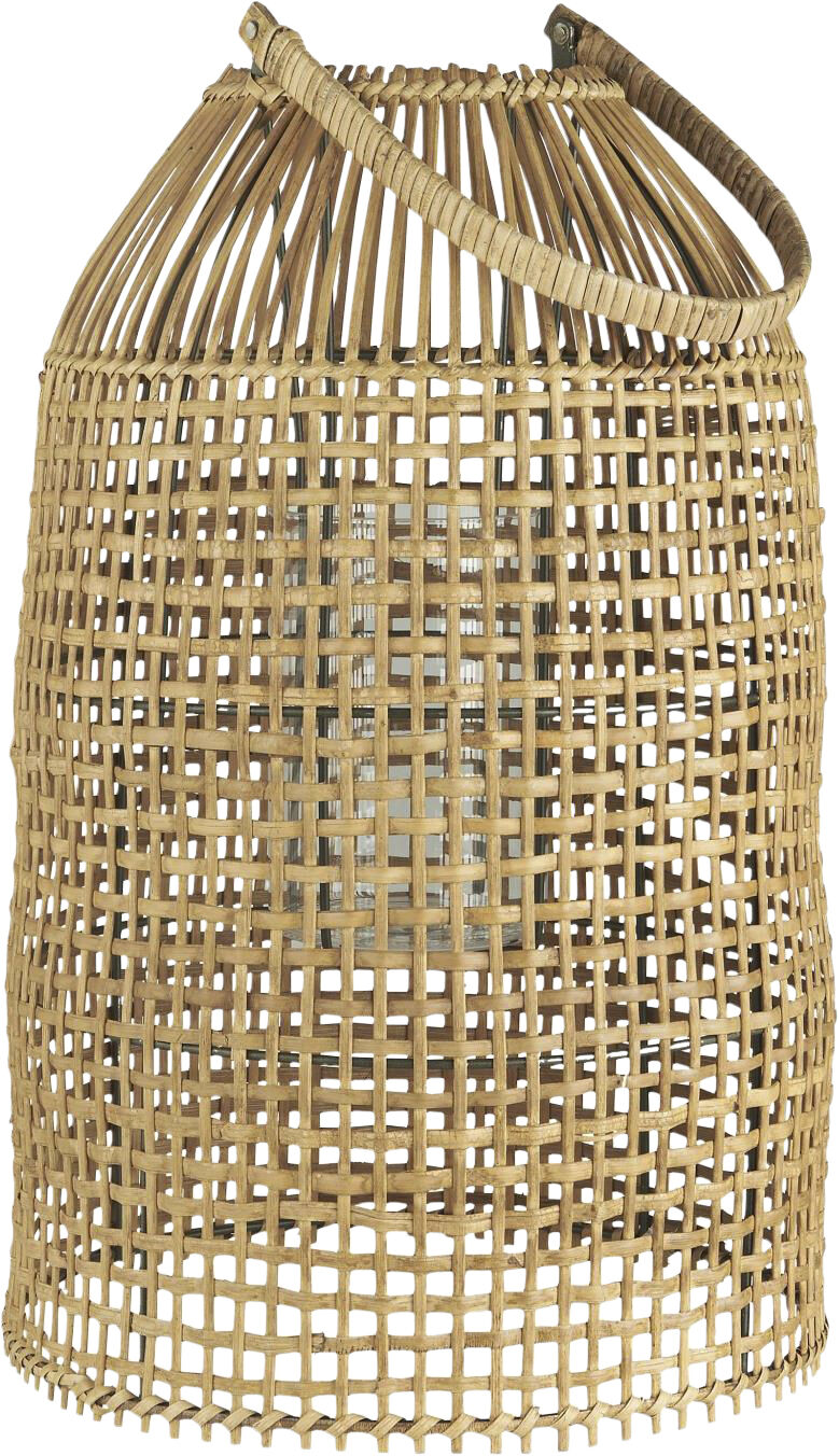 Lygte m/glasindsats uden bund