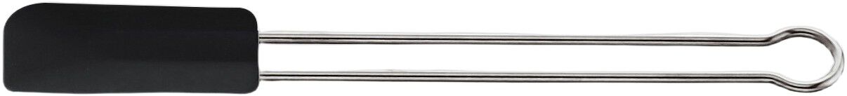 Slikkepott smal 20 cm St&aring;l/Svart