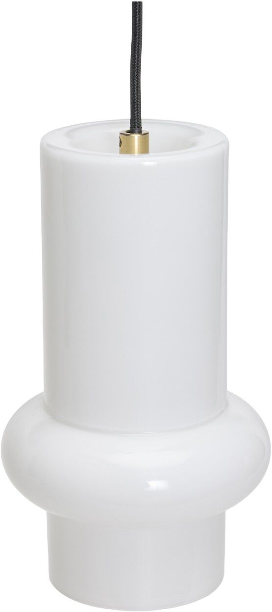 Pilule Pendant Down Shiny White