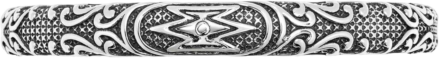 Vintage Cuff Bracelet in Silver