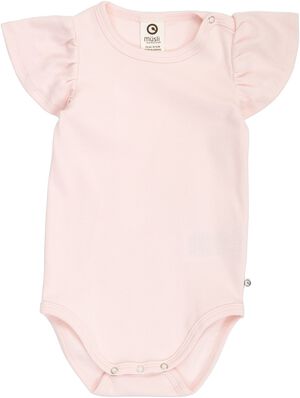 Cozy me rib frill s/s body