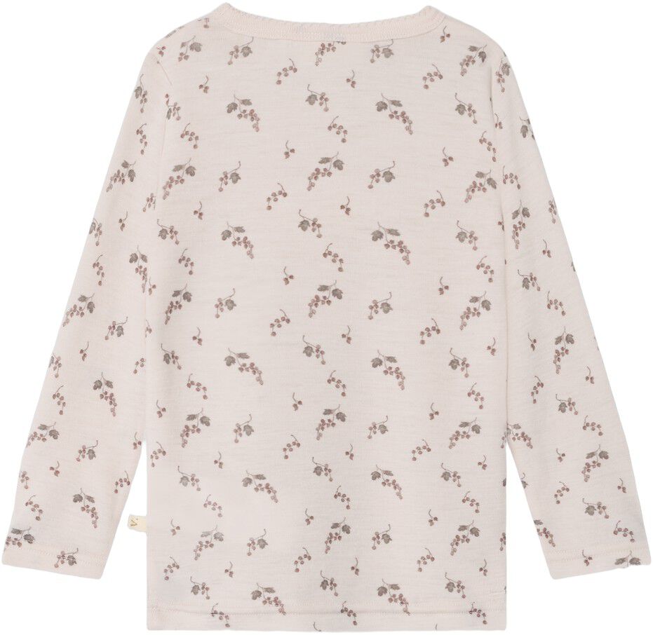 NMFNOEL NIA WOOL LS SLIM TOP LIL