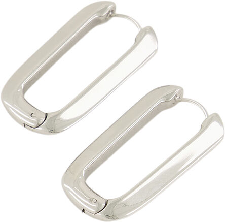 Shapes rectangular drop earrings