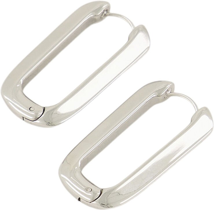 Shapes rectangular drop earrings