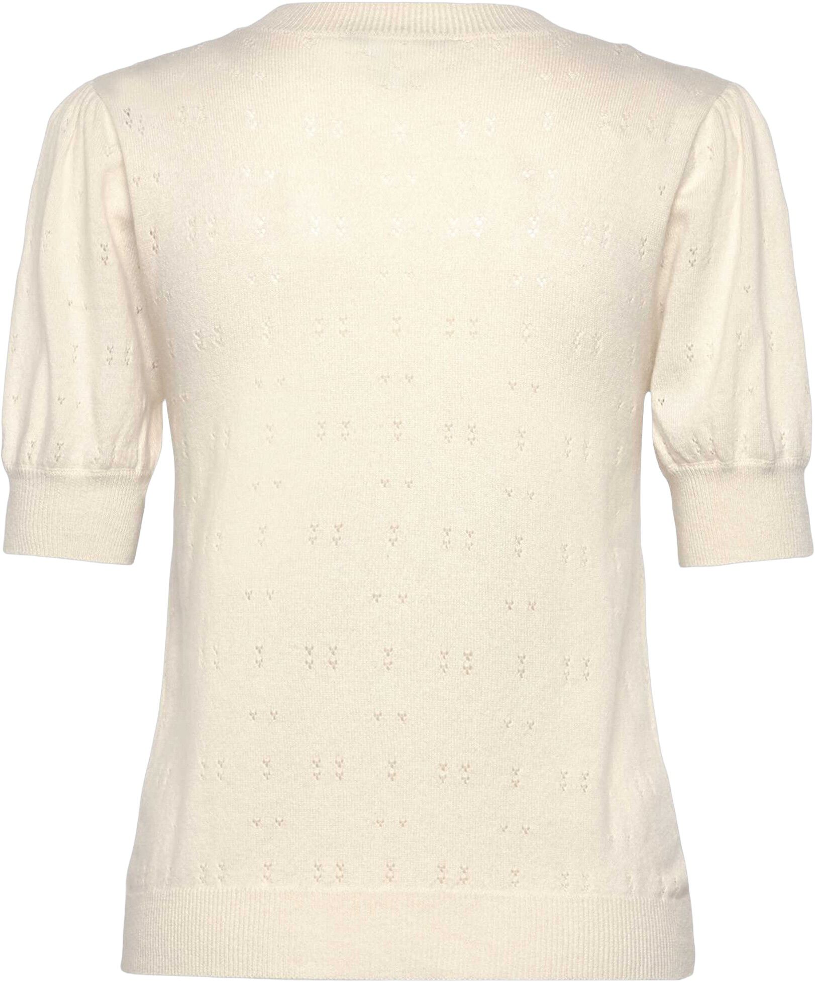 RWLaica Cashmere SS Pointelle Pullover