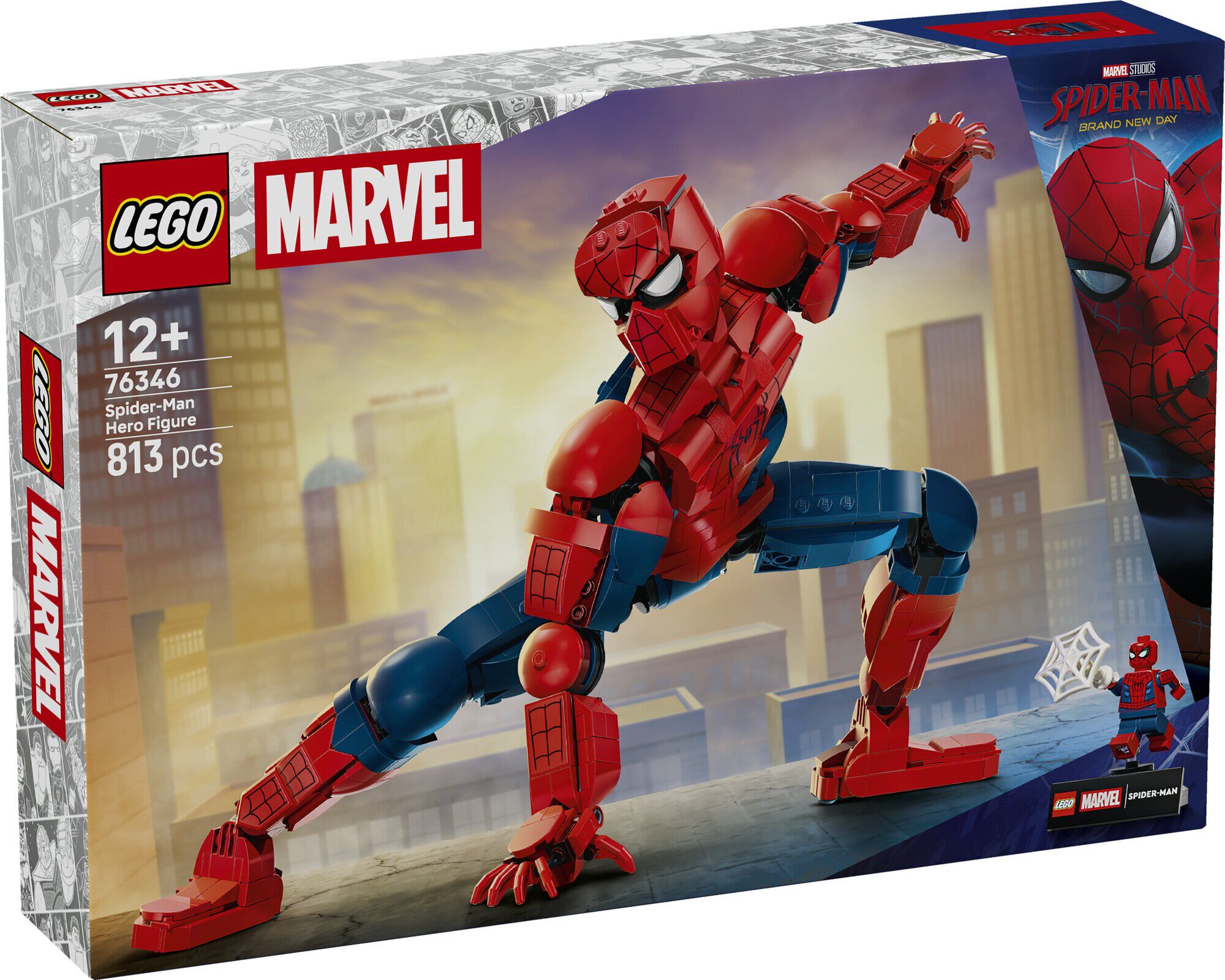 Spider-Man-heltefigur 76346