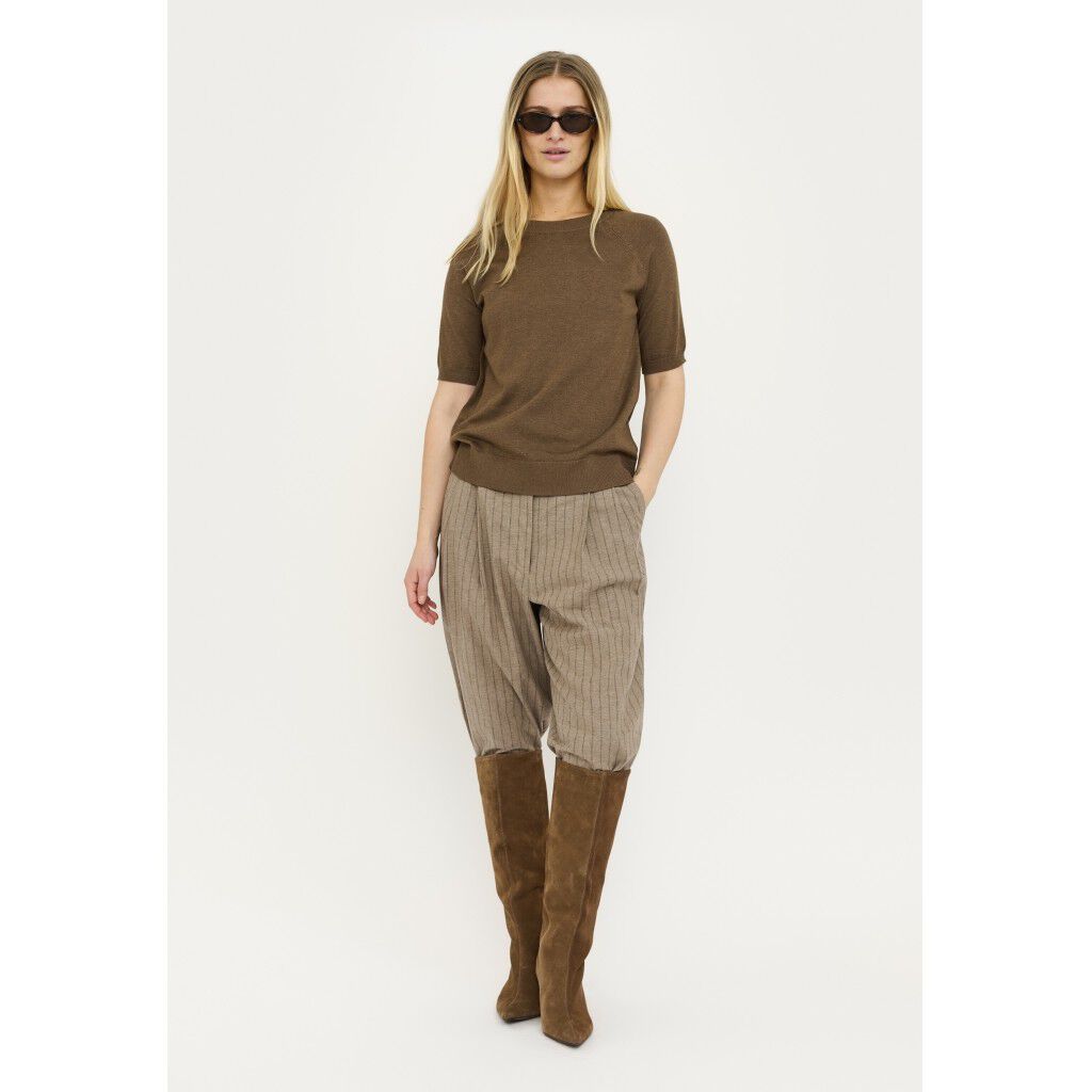 SRMarla ss O-neck knit