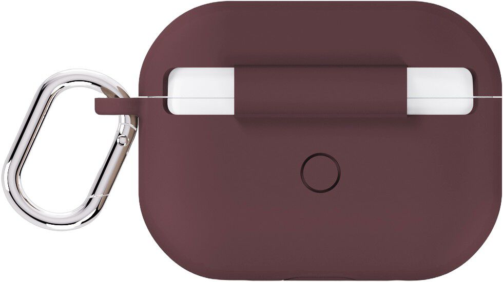 Silicone Case Solid AirPods Pro 1&2 Bordeaux