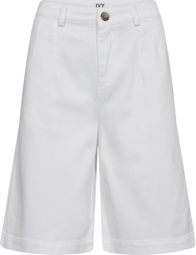 IVY-Augusta French Shorts Optical White
