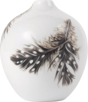 Forårskollektion 2025 vase, perlehøne, 13 cm