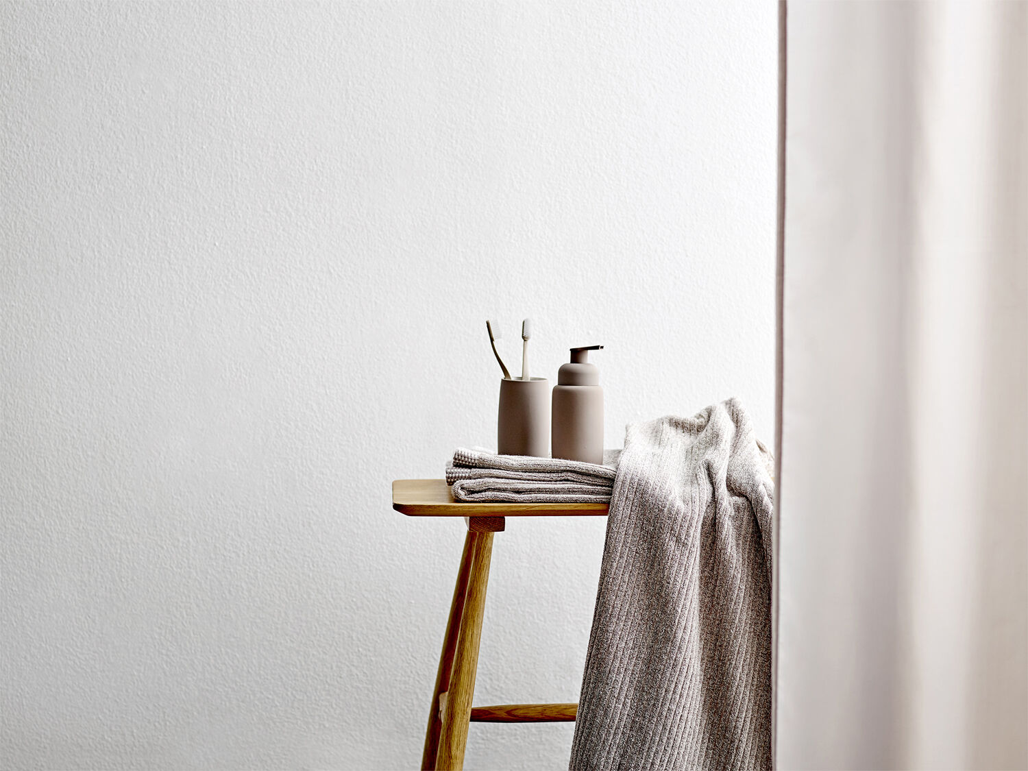 Dusjforheng 180 x 200 Comfort Beige