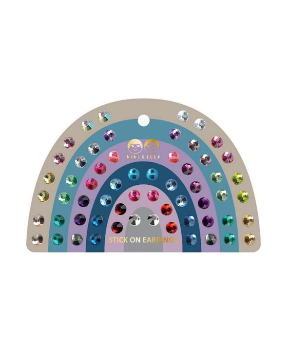 Mimi & Lula - Ørestickers 30 par - Colour Gem Earrings