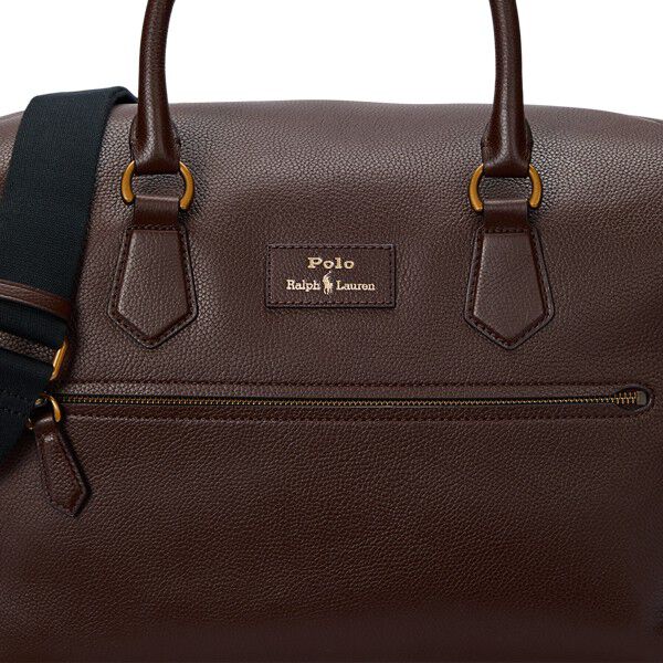 PEBBLE LEATHER-DUFFLE-DFL-LRG