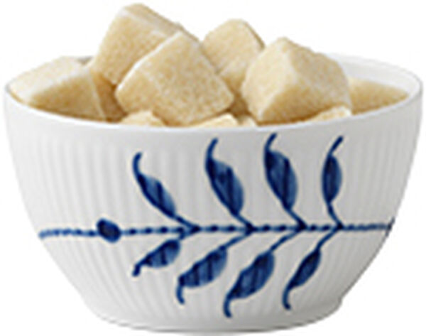 Blå Mega Riflet 10 cl. skål