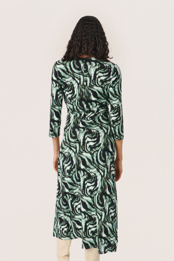 SLHanadi Printed V-Neck Dress