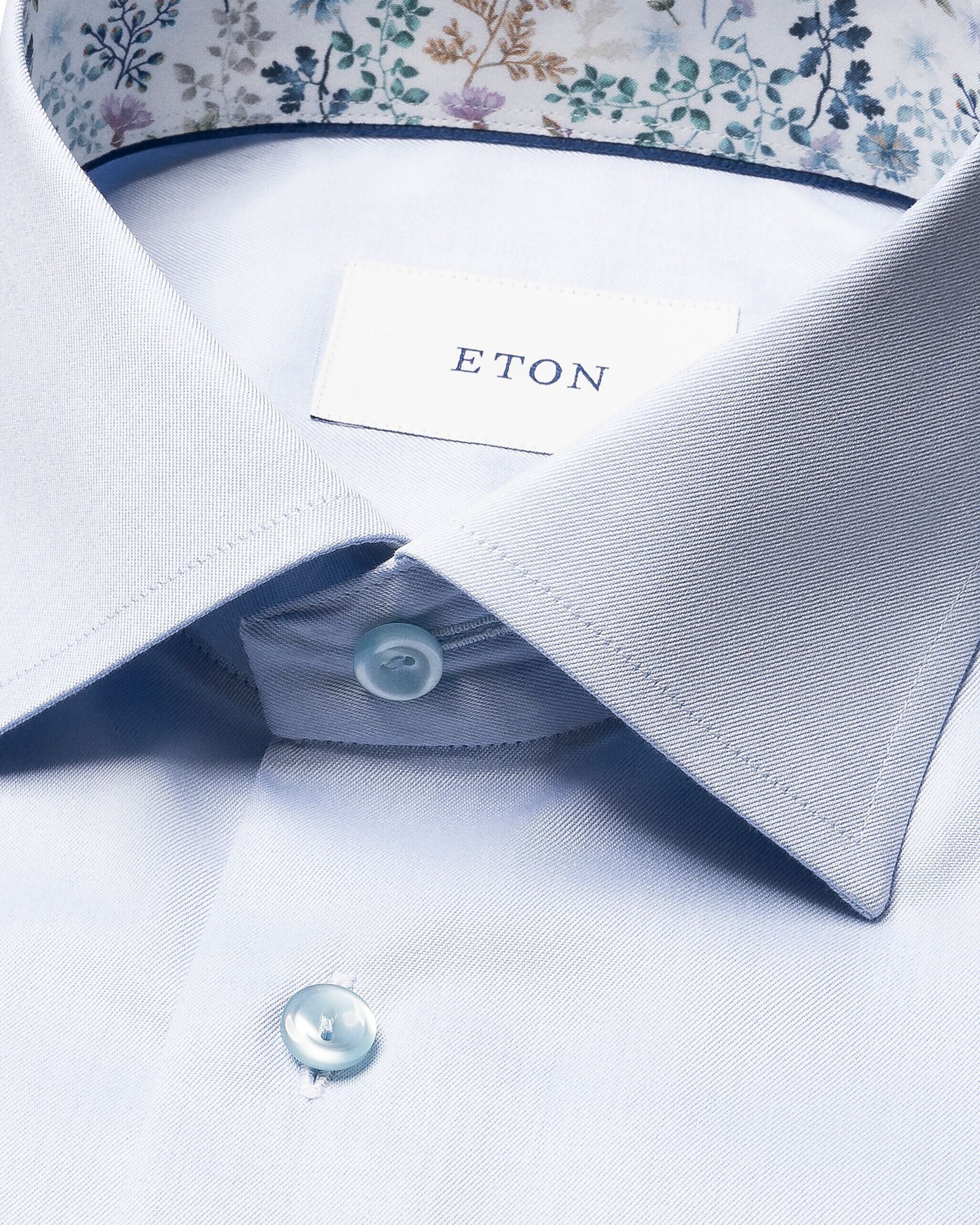 Contemporary Fit Floral Effect Signature Twill Shirt