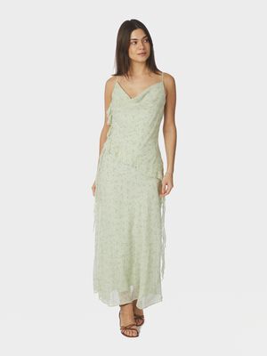 Belena Leafy Ditsy Dress