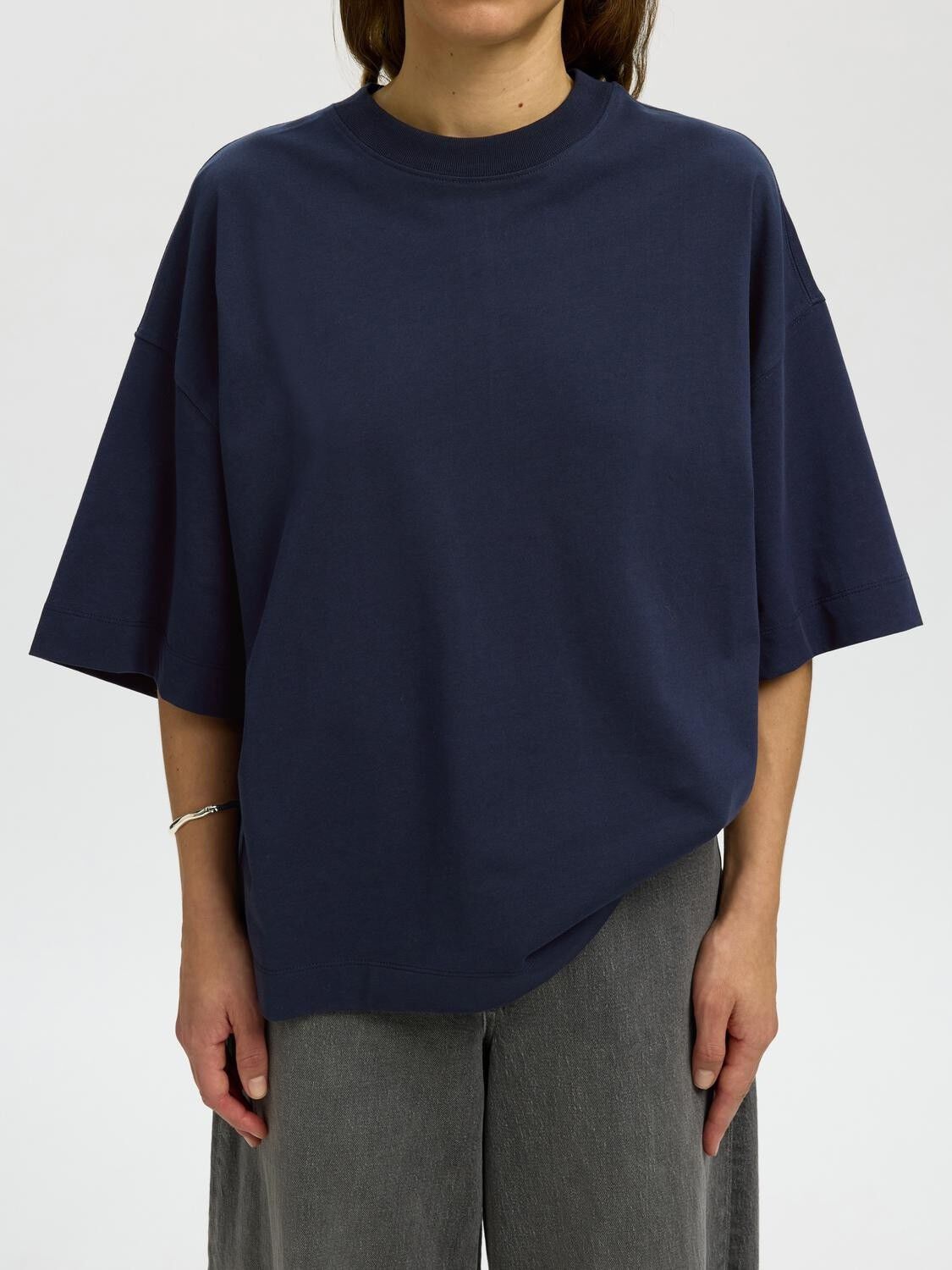 Slwcolwoman 2/4 Oversized Tee Noos