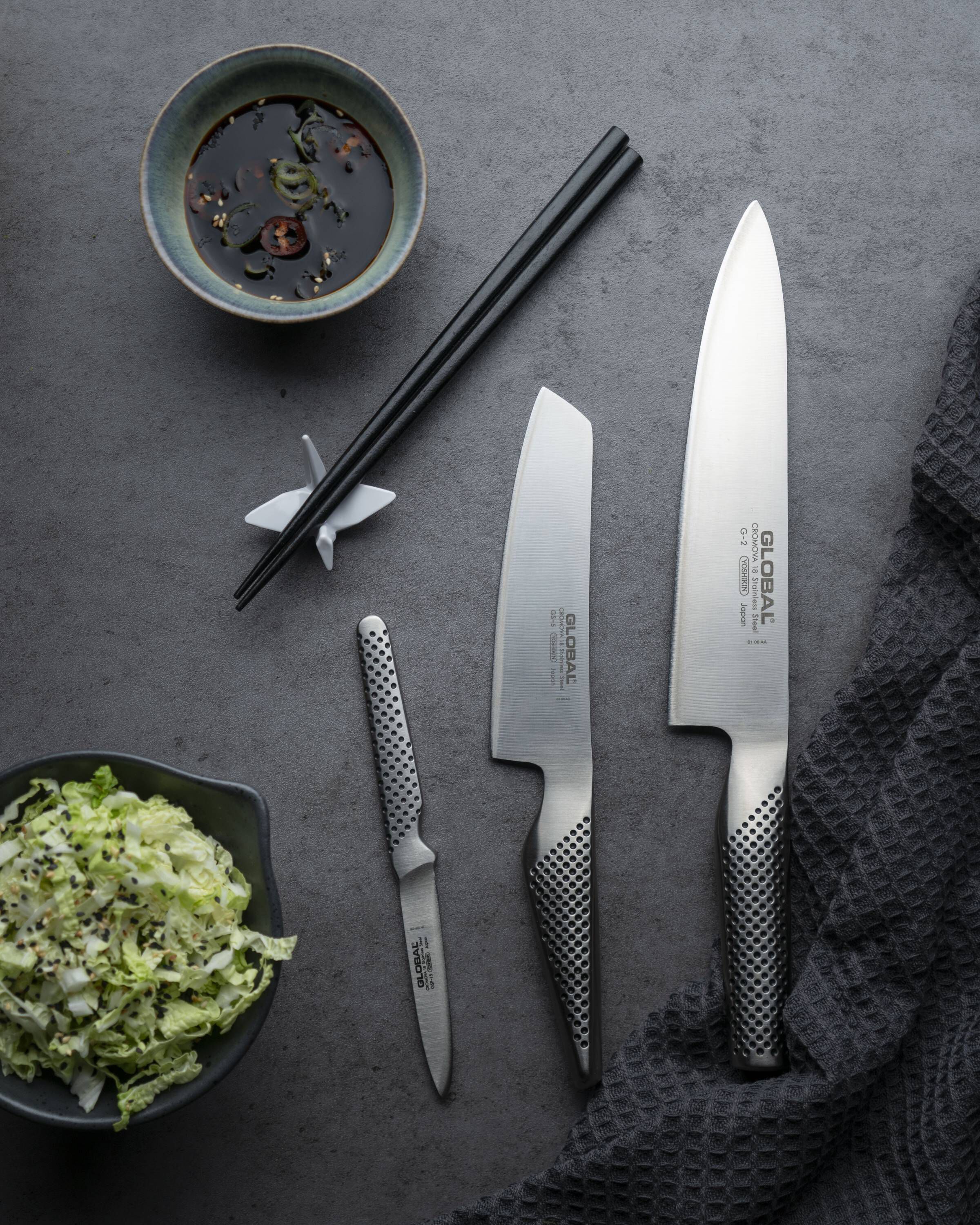 Knivs&aelig;t 3-dele G-2, GS-5 , GSF-15