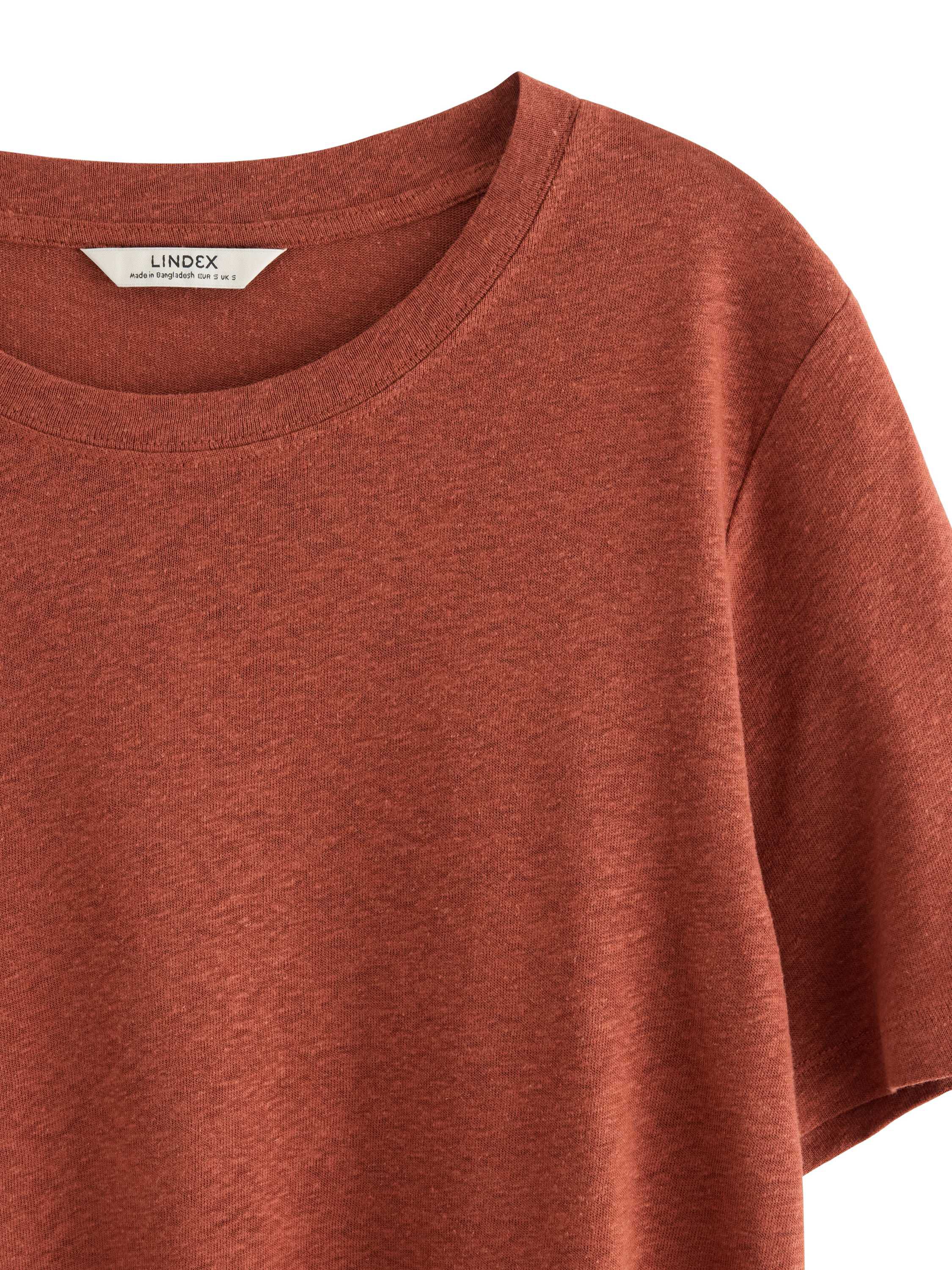 T-skjorte med avslappet passform, k