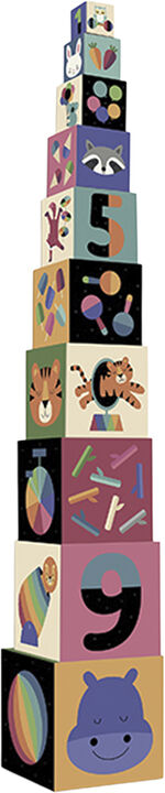 Vilac - Stableklodser i regnbuefarver af Andy Westface