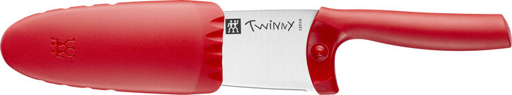 Twinny Kokkekniv, 10 cm rød