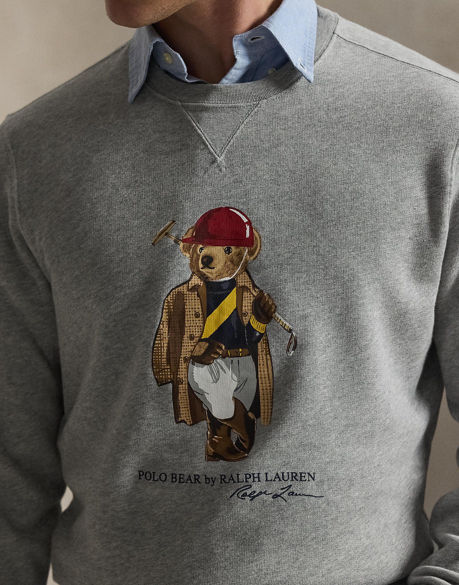 Polo Bear Fleece Sweatshirt