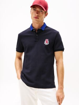 HERRINBONE COLLAR REG POLO