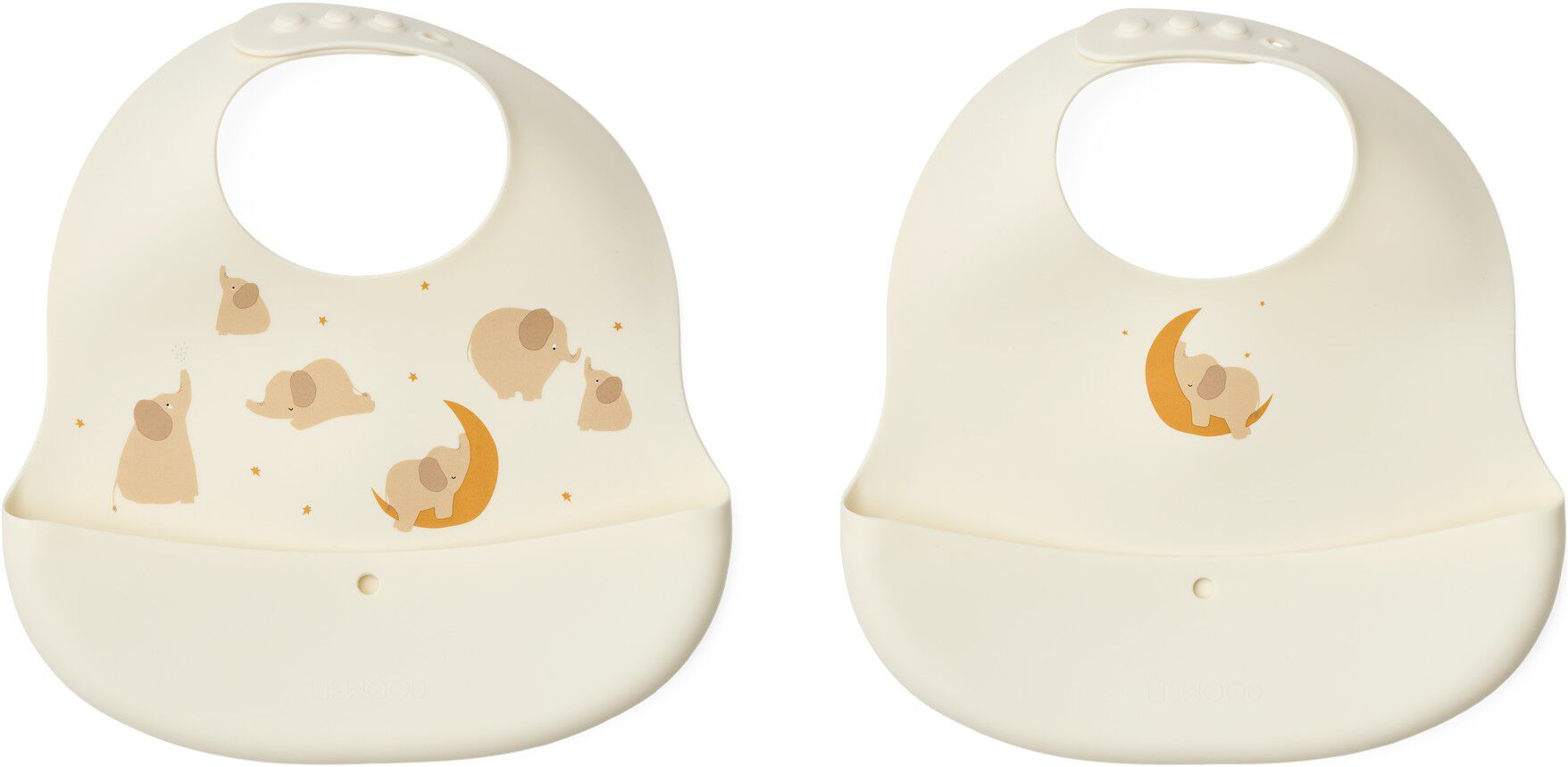 Ember Printed Bib 2-pack