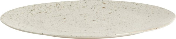 GRAINY plate, L, sand