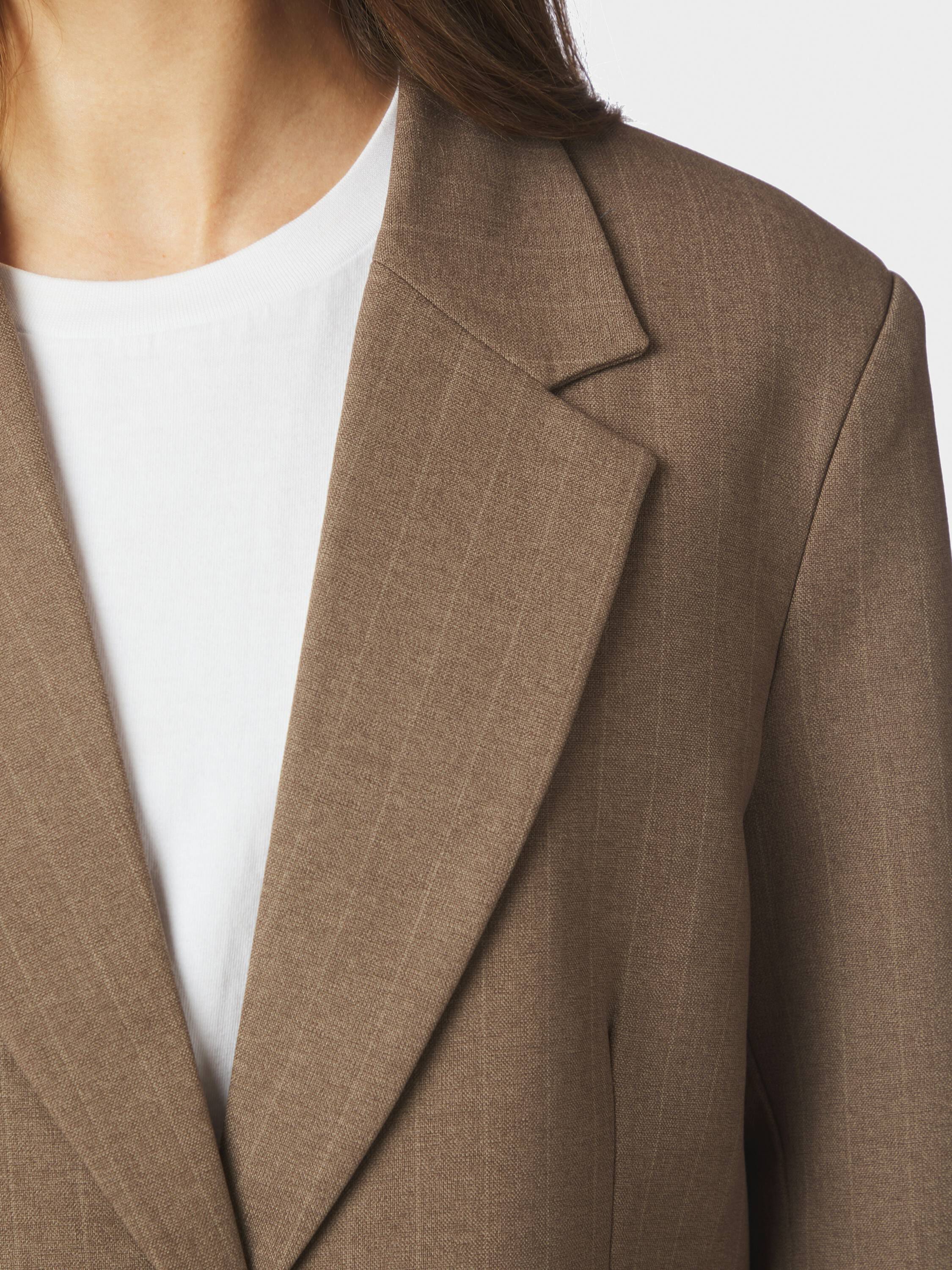 Gaby Pinstripe Blazer