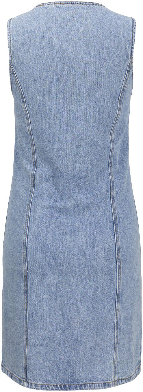 JXDORA NARA SHORT BTN DENIM DRESS D