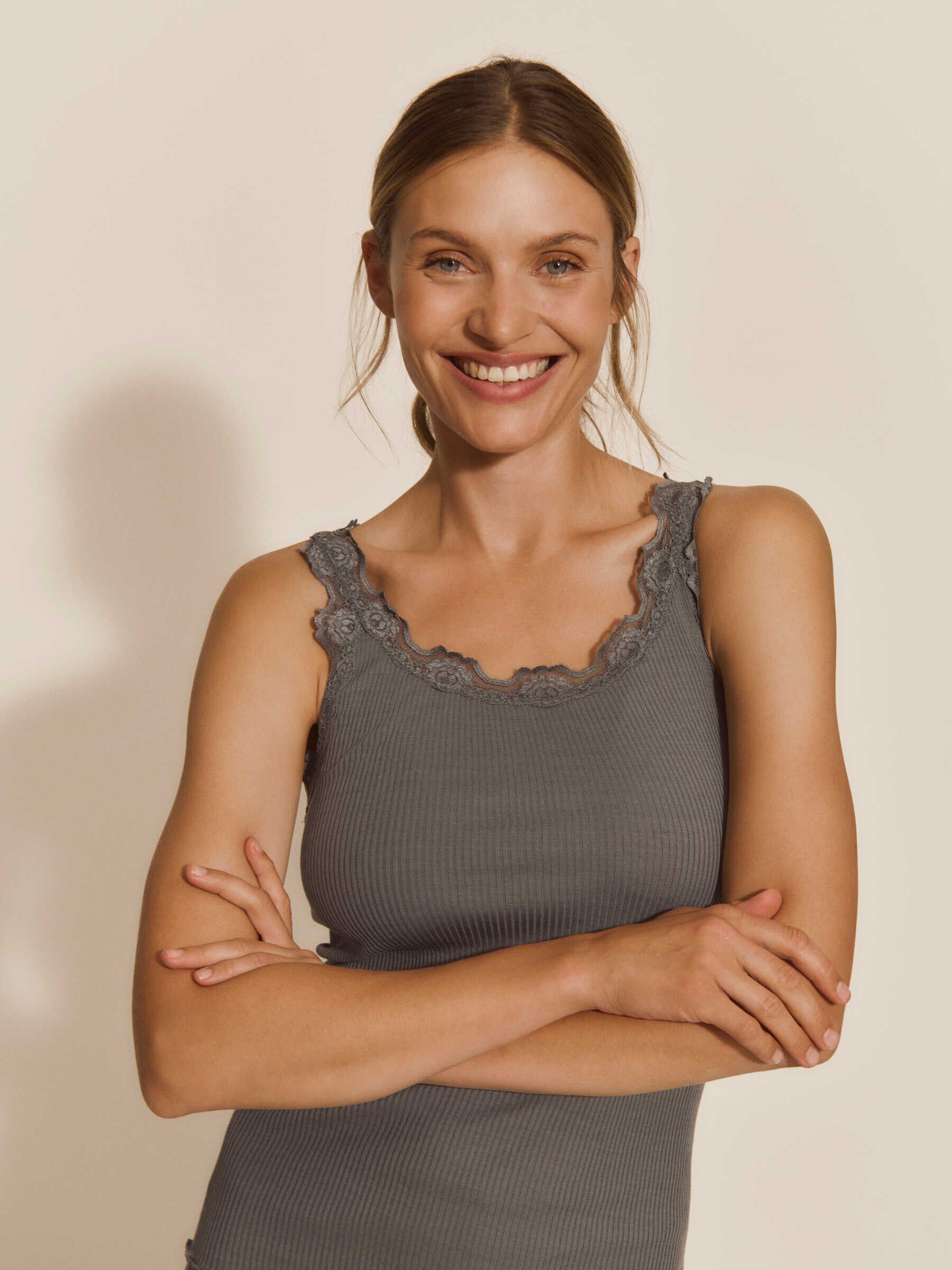 RWBabette Silk SL U-neck Lace Top
