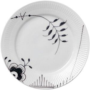 Sort Mega Riflet 19 cm. tallerken