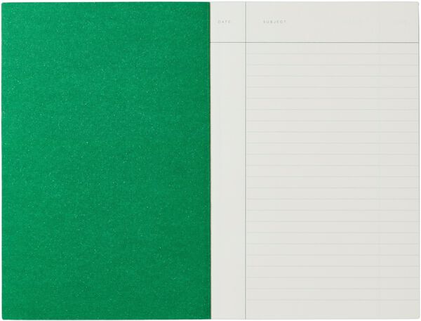 VITA Softcover Notebook - Small, Blue and Yellow