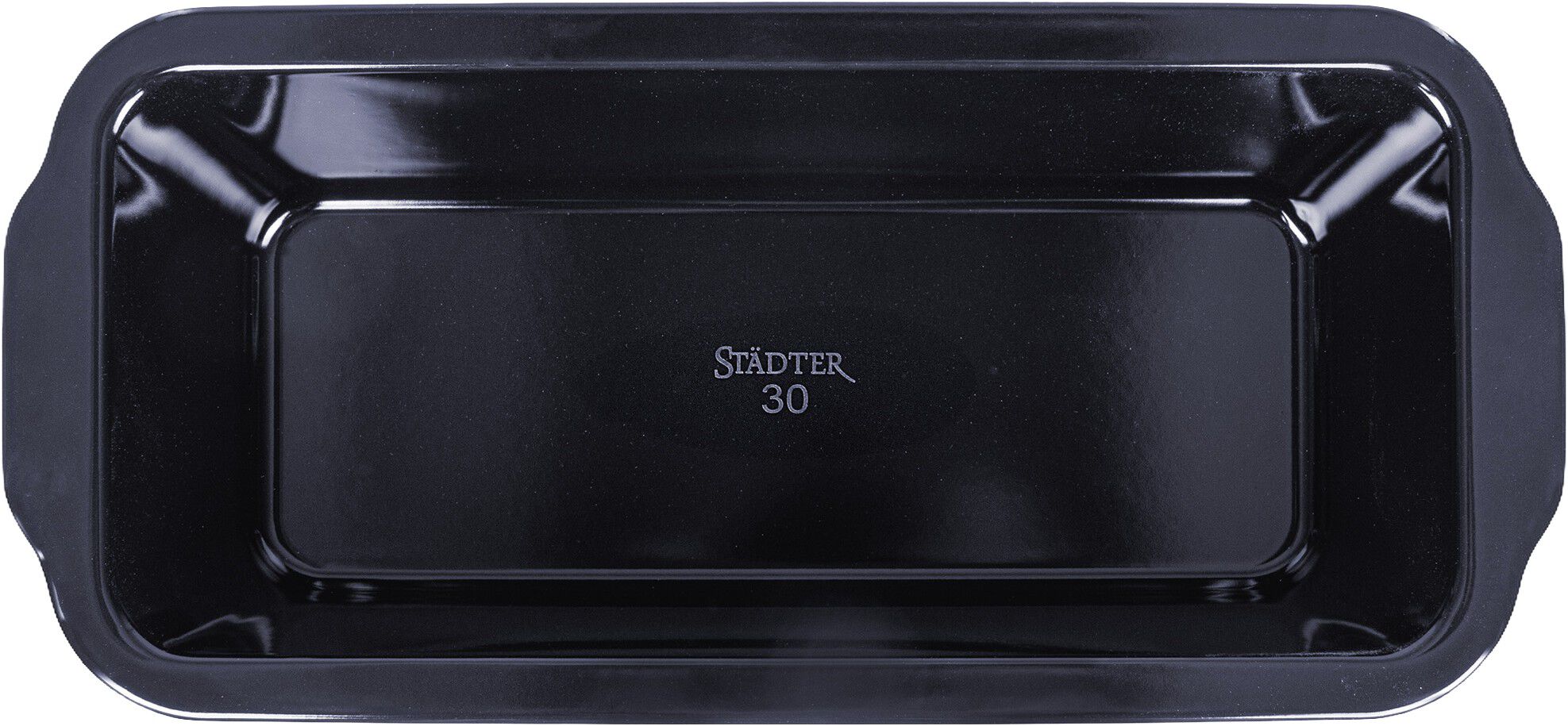 BR&Oslash;DFORM EMALJE 30 x 13 cm / H 8 cm svart