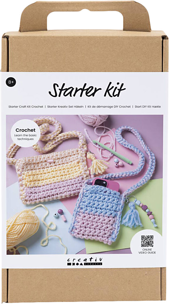 Start DIY Kit H&aelig;kle, Tasker