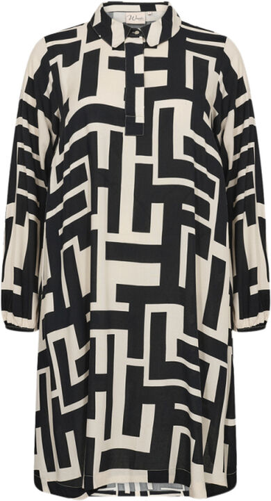 Curvy WA-ALVA 3 Kjole Sort