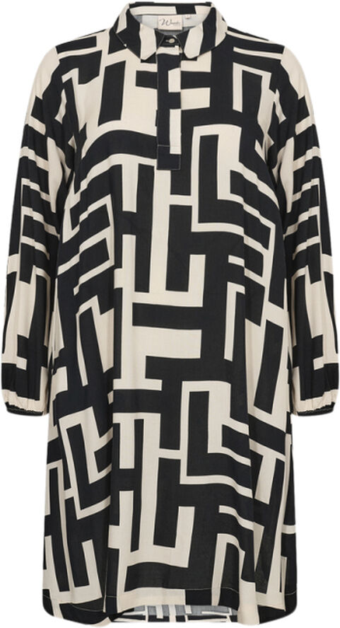 Curvy WA-ALVA 3 Kjole Sort