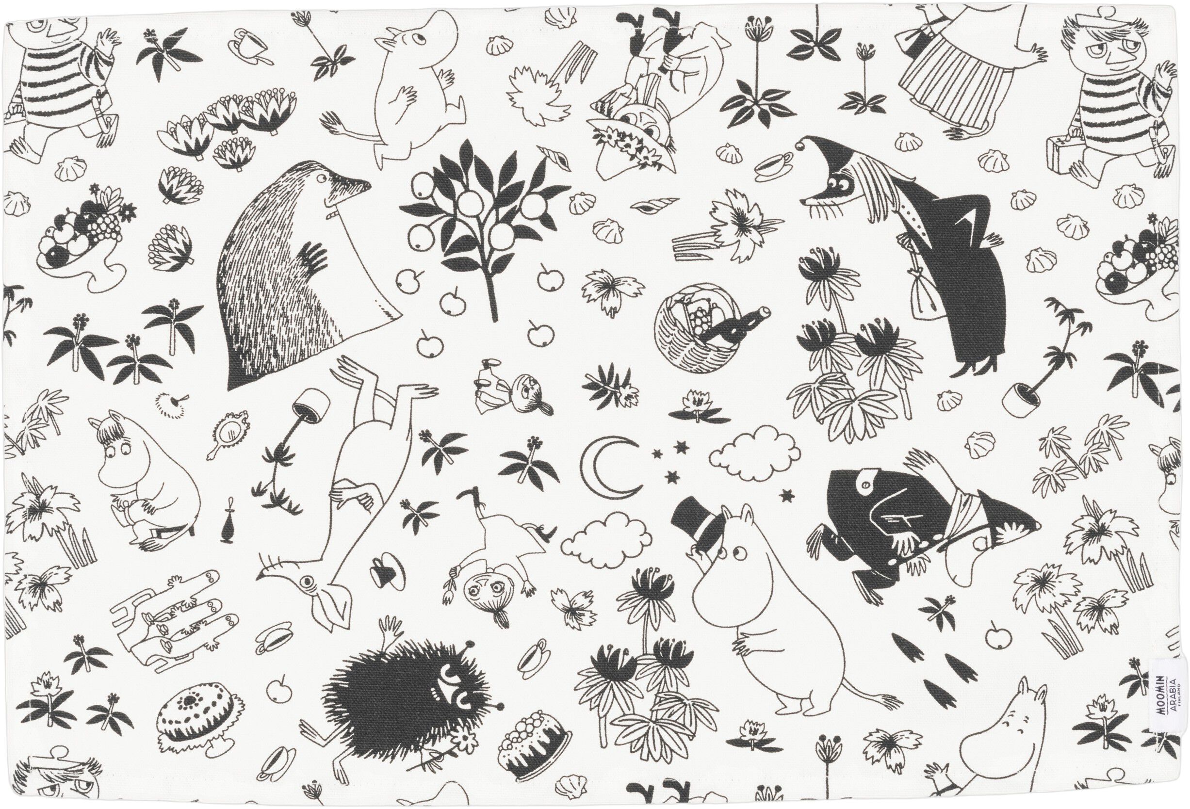 Moomin Arabia D&aelig;kkeserviet 33x45 Neutral