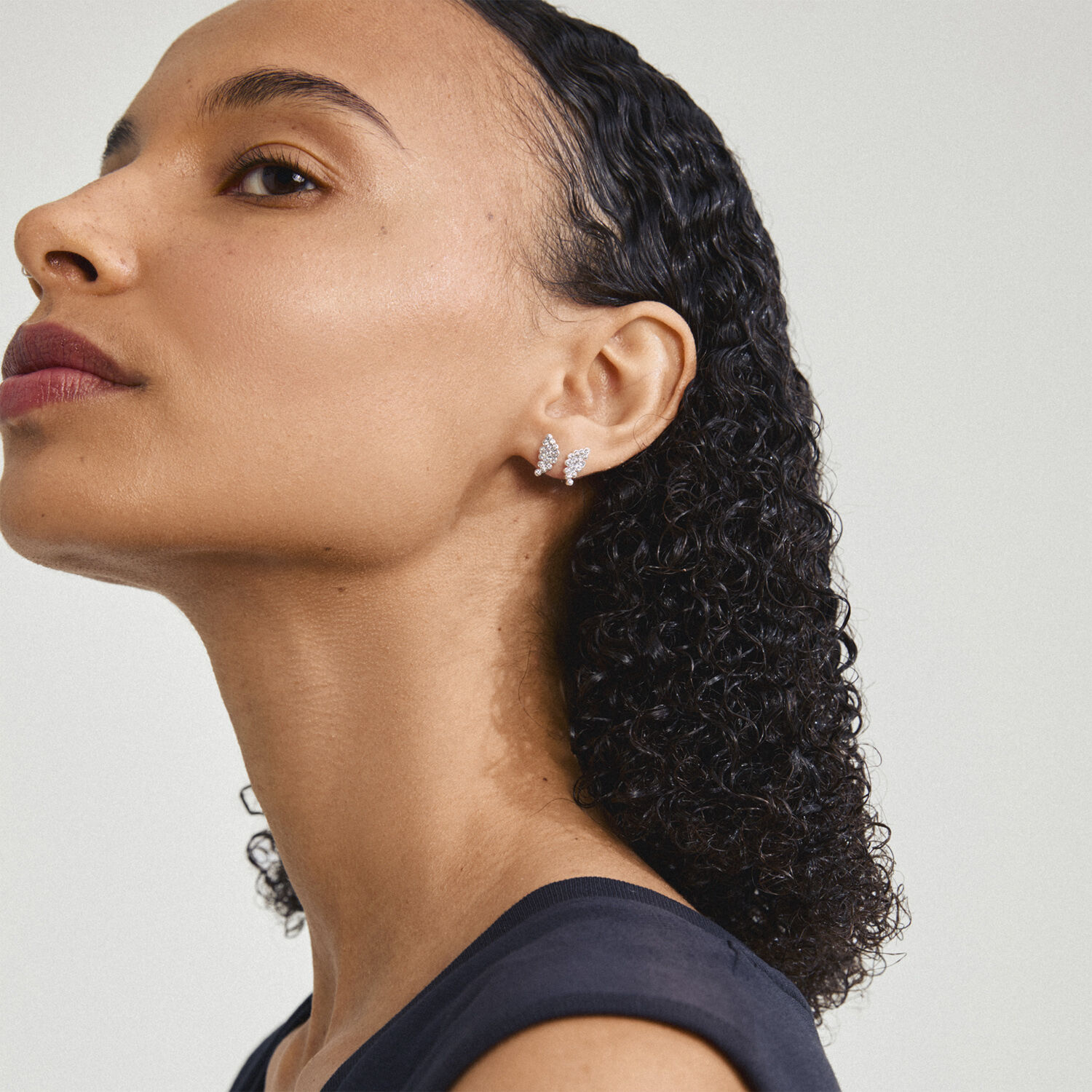 BERENIKE earrings silver-plated