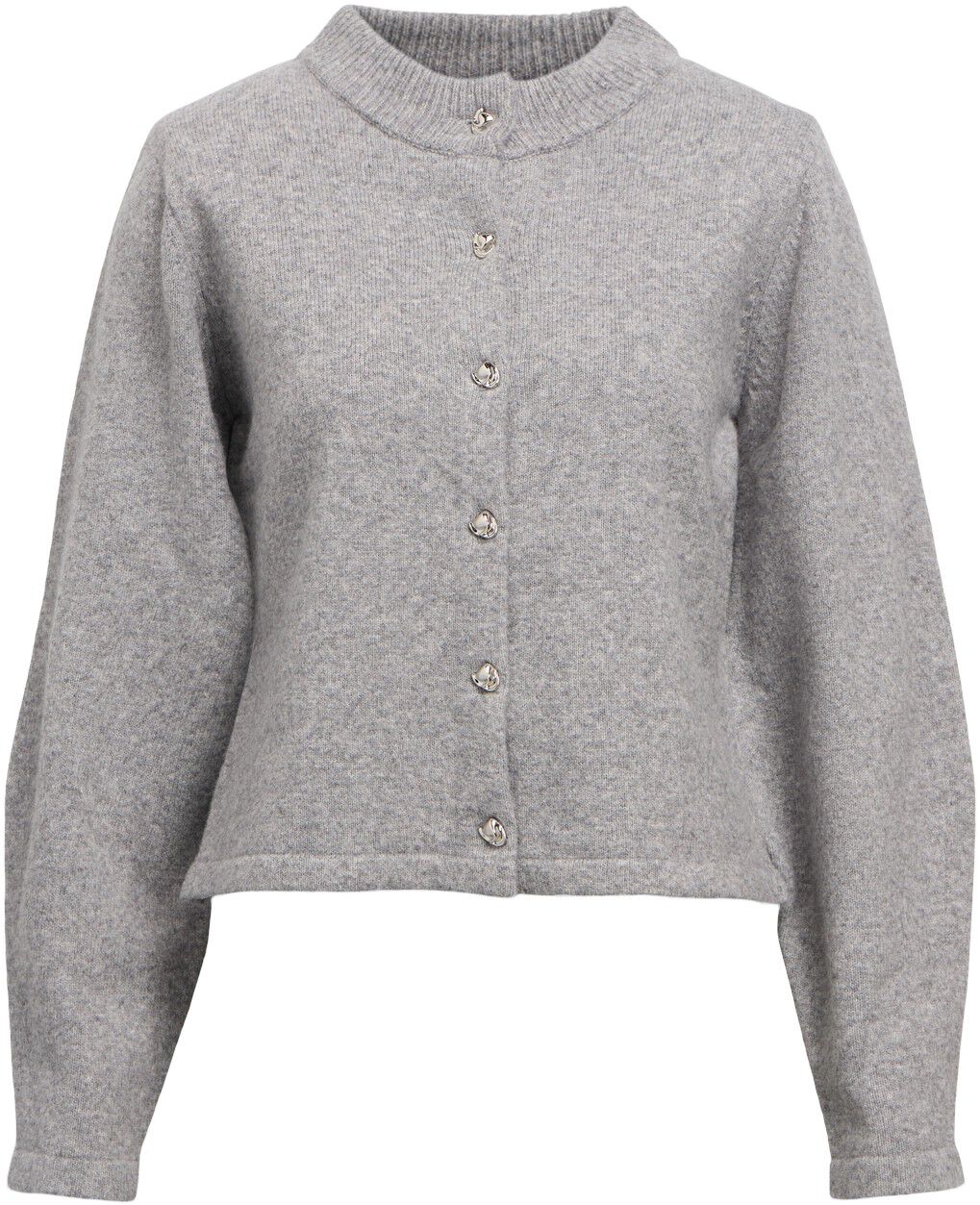 OBJZARI L/S RE KNIT CARDIGAN 142