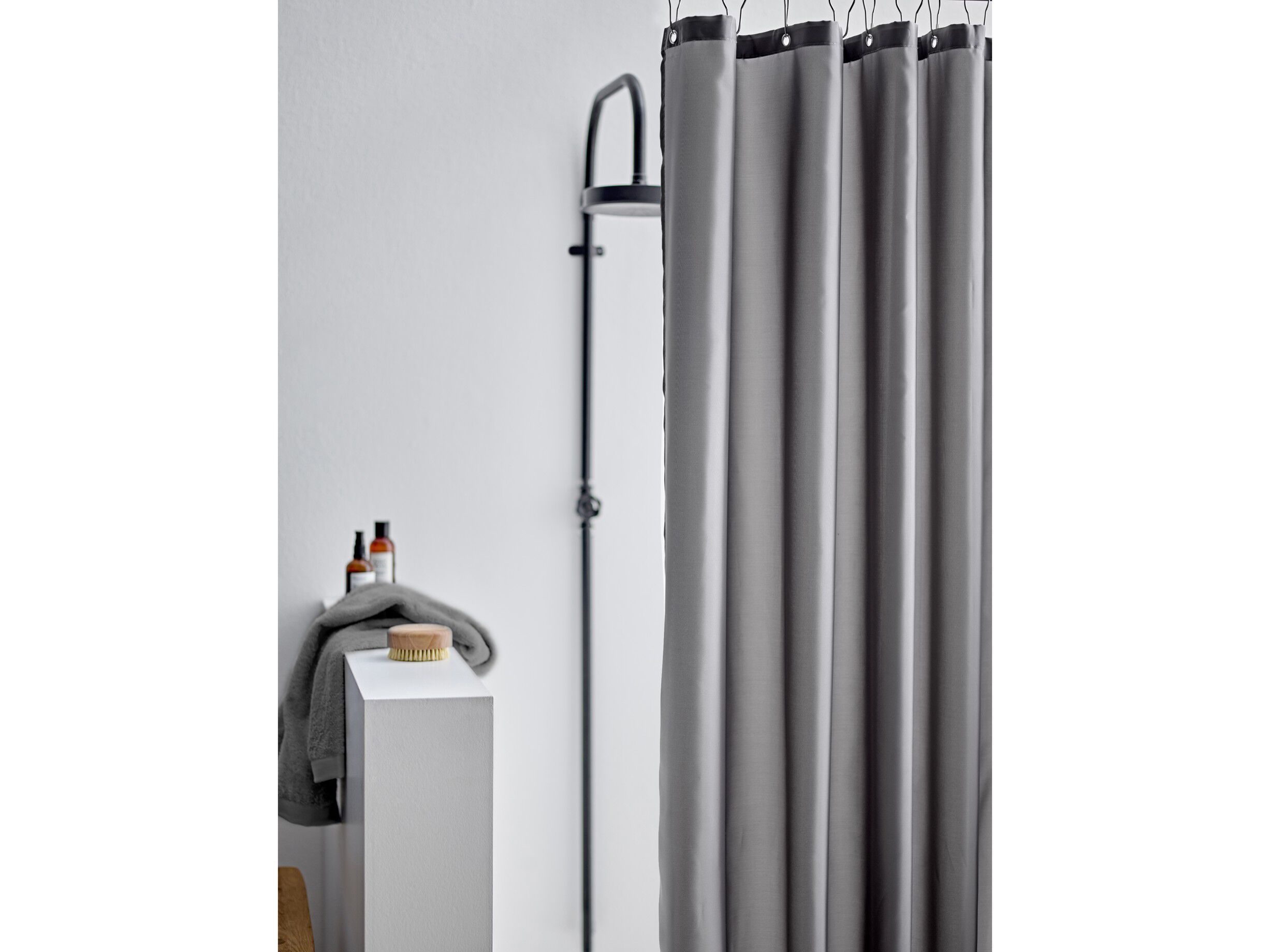 Dusjforheng 180x200 Comfort Navy blue 50%recy