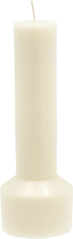 Kubbelys Hvils D7 x 20 cm Cream Parafin/Stearin