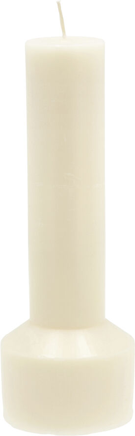 Kubbelys Hvils D7 x 20 cm Cream Parafin/Stearin
